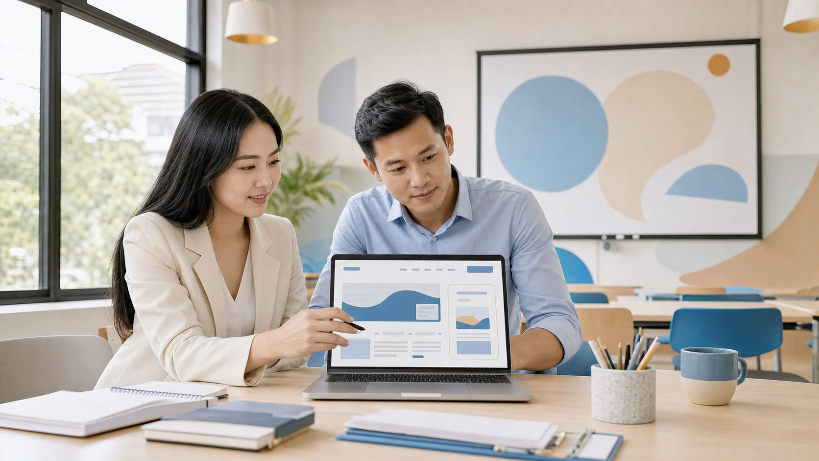 Landing page tuyển sinh và hệ thống thu lead cho trung tâm ngoại ngữ