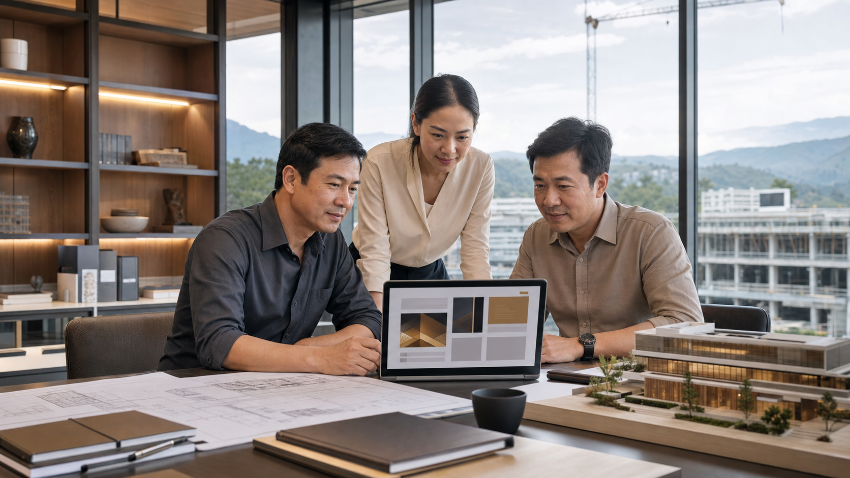 Website hồ sơ năng lực cho doanh nghiệp xây dựng Tây Nguyên