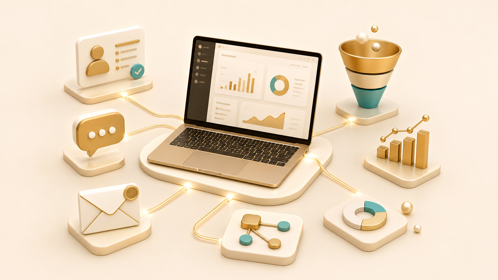 Minh họa Xây dựng hệ thống kinh doanh online (Automation)